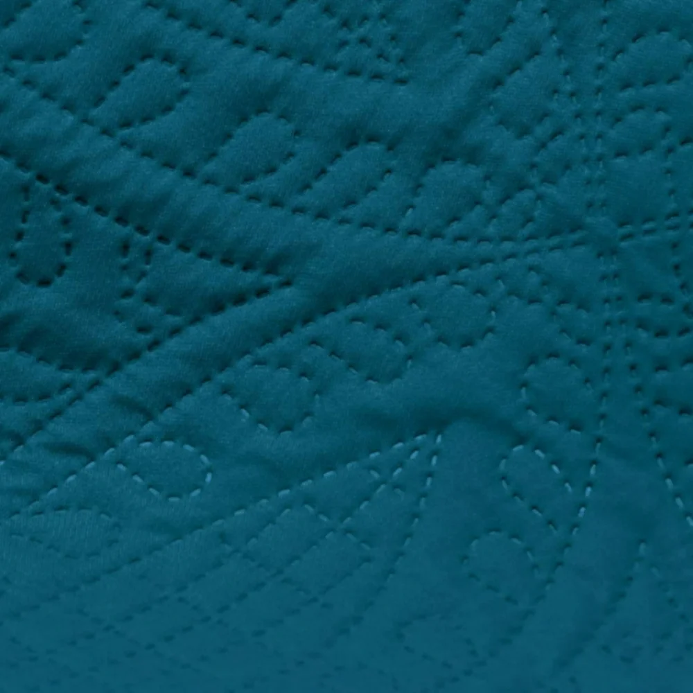⭐🆕Teal turquoise Mexican boho cottage quilted comforter set